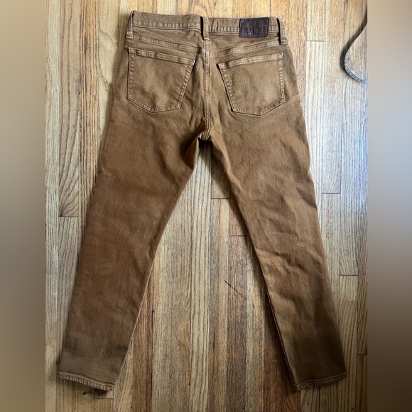 Madewell Rust/Brown Denim Jeans - Picture 3 of 7
